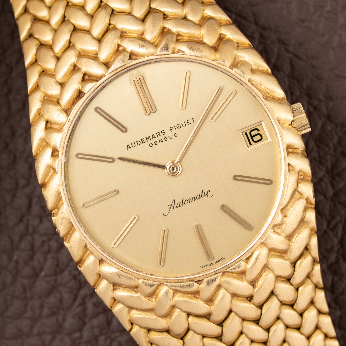 Audemars Piguet “Cobra” Rare No Diamond Dial Automatic Ref. 5403 from 1970s