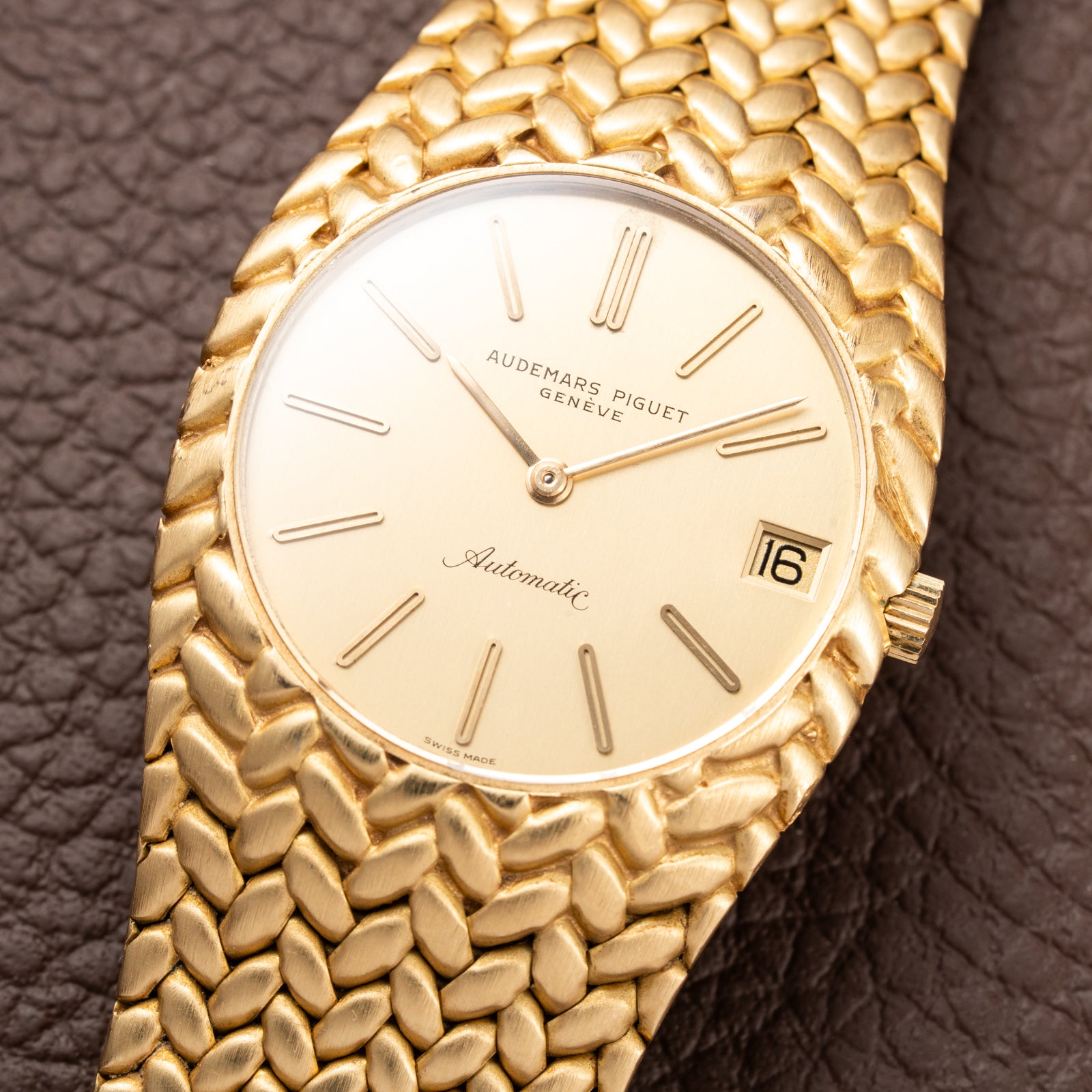 Audemars Piguet “Cobra” Rare No Diamond Dial Automatic Ref. 5403 from 1970s