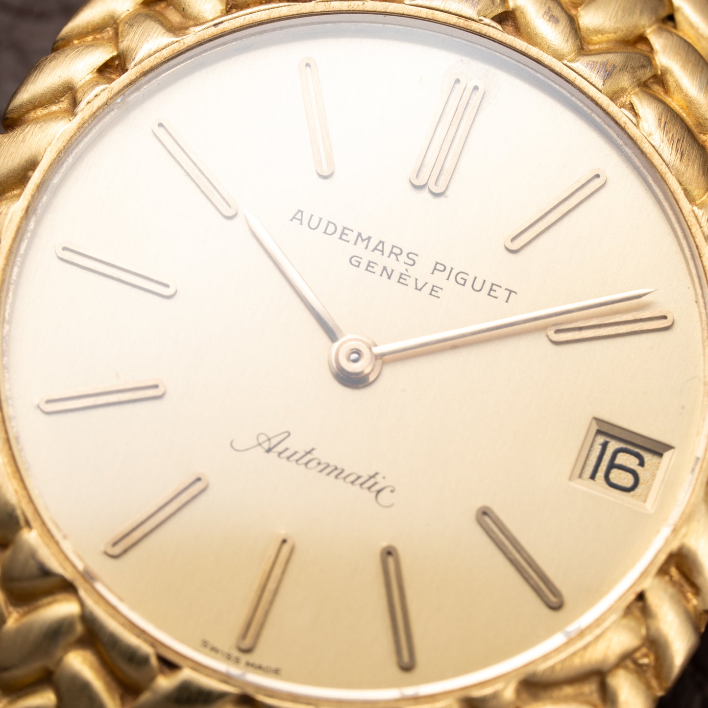 Audemars Piguet “Cobra” Rare No Diamond Dial Automatic Ref. 5403 from 1970s