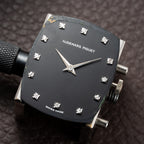 Audemars Piguet “Cobra” Matt Black Diamond Dial 18k White Gold Ref 14126BC from 1980s