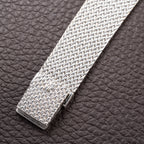 Audemars Piguet “Cobra” Matt Black Diamond Dial 18k White Gold Ref 14126BC from 1980s