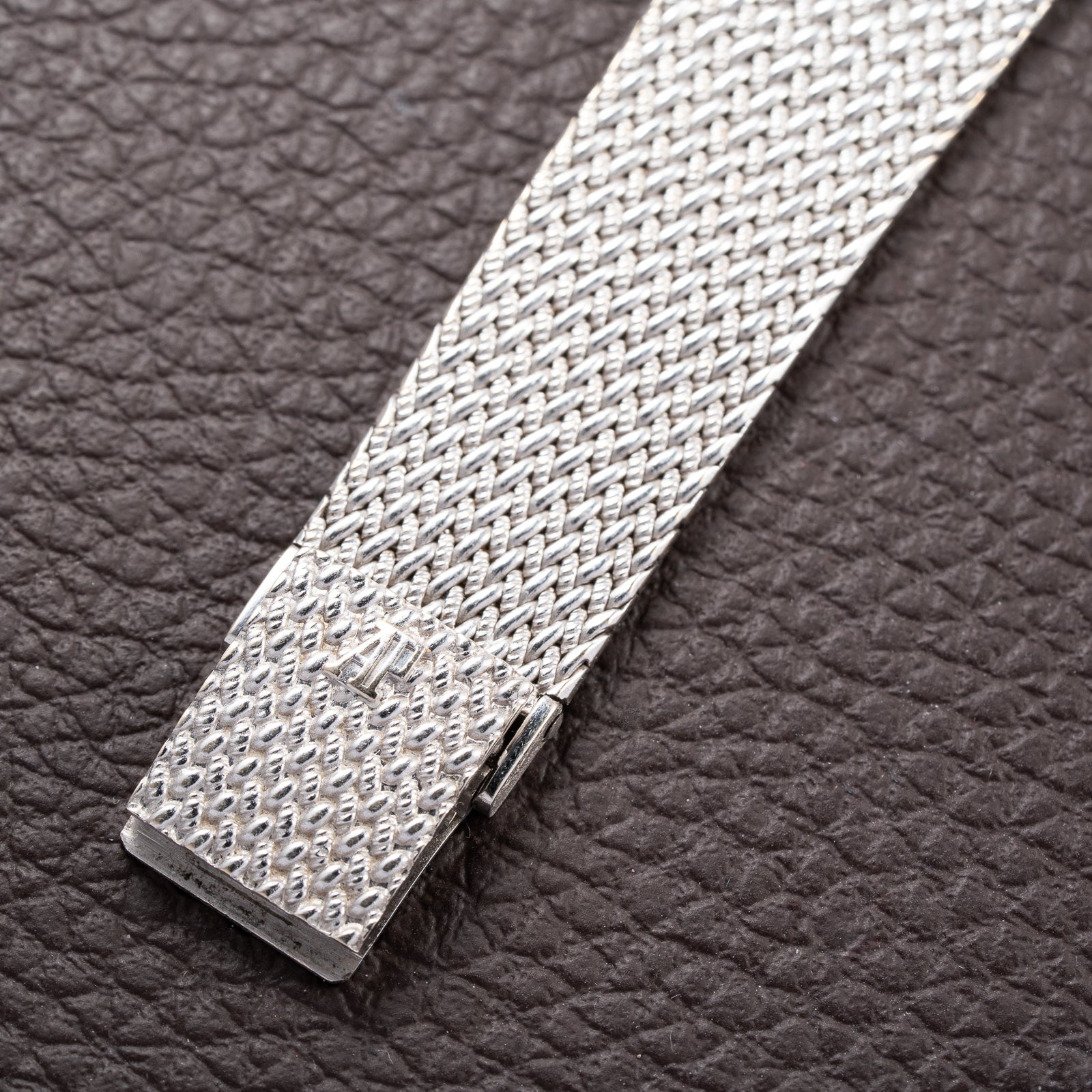 Audemars Piguet “Cobra” Matt Black Diamond Dial 18k White Gold Ref 14126BC from 1980s
