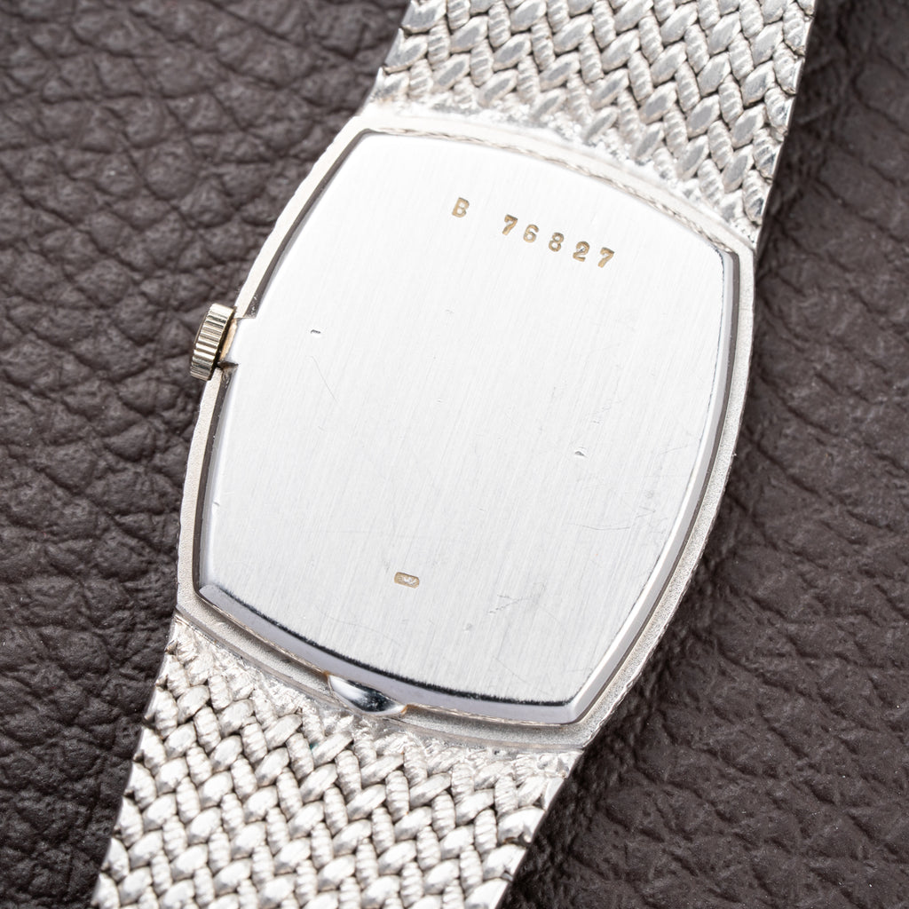 Audemars Piguet “Cobra” Matt Black Diamond Dial 18k White Gold Ref 14126BC from 1980s