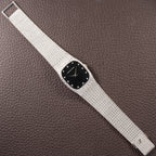 Audemars Piguet “Cobra” Matt Black Diamond Dial 18k White Gold Ref 14126BC from 1980s