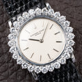 Audemars Piguet Elegant Cocktail Watch Diamond Lady 18K White Gold From 1960s