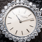 Audemars Piguet Elegant Cocktail Watch Diamond Lady 18K White Gold From 1960s
