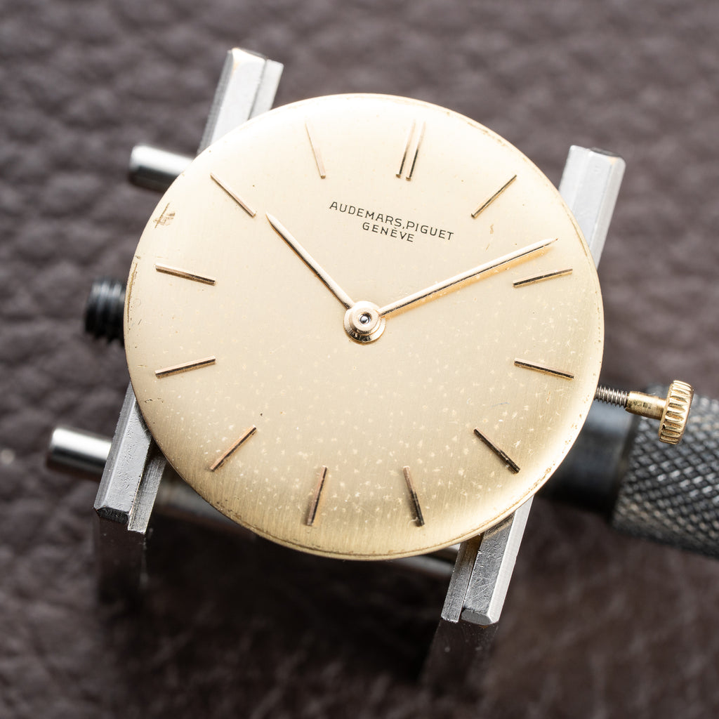 Audemars Piguet Disco Volante “Bark Finish” 18K Yellow Gold Ultra Thin Cal 2001 from 1960s