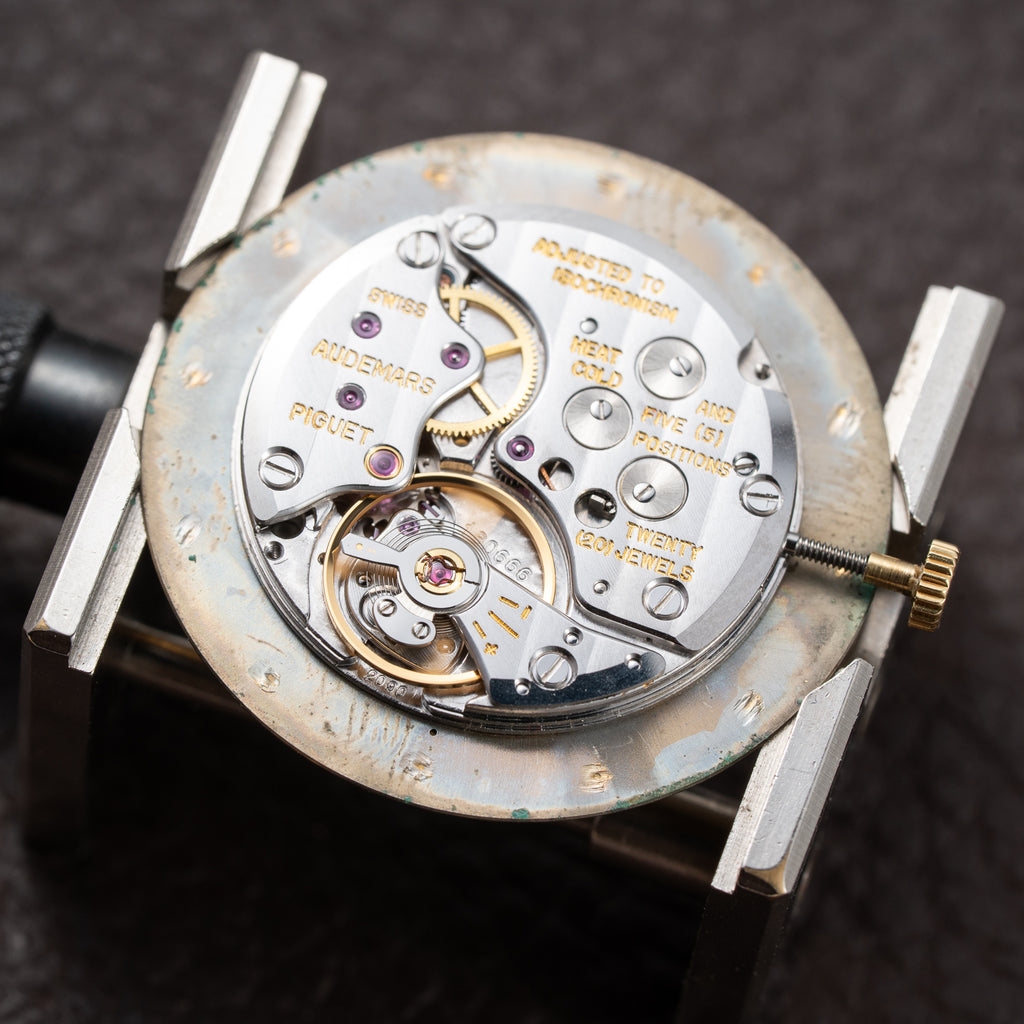 Audemars Piguet Dress Watch “Stardust” Dial 18K Yellow Gold Circa 1980s