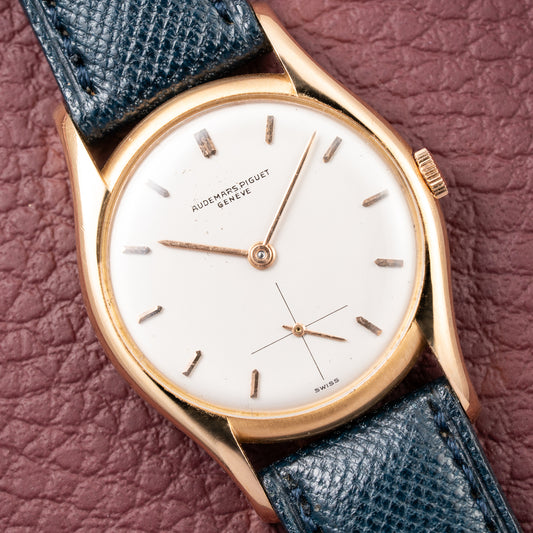 Audemars Piguet Dress Watch Elegant Lugs 18K Yellow Gold Cal K2001 from 1950s