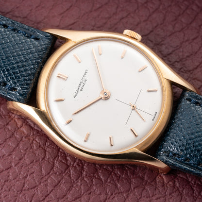 Audemars Piguet Dress Watch Elegant Lugs 18K Yellow Gold Cal K2001 from 1950s