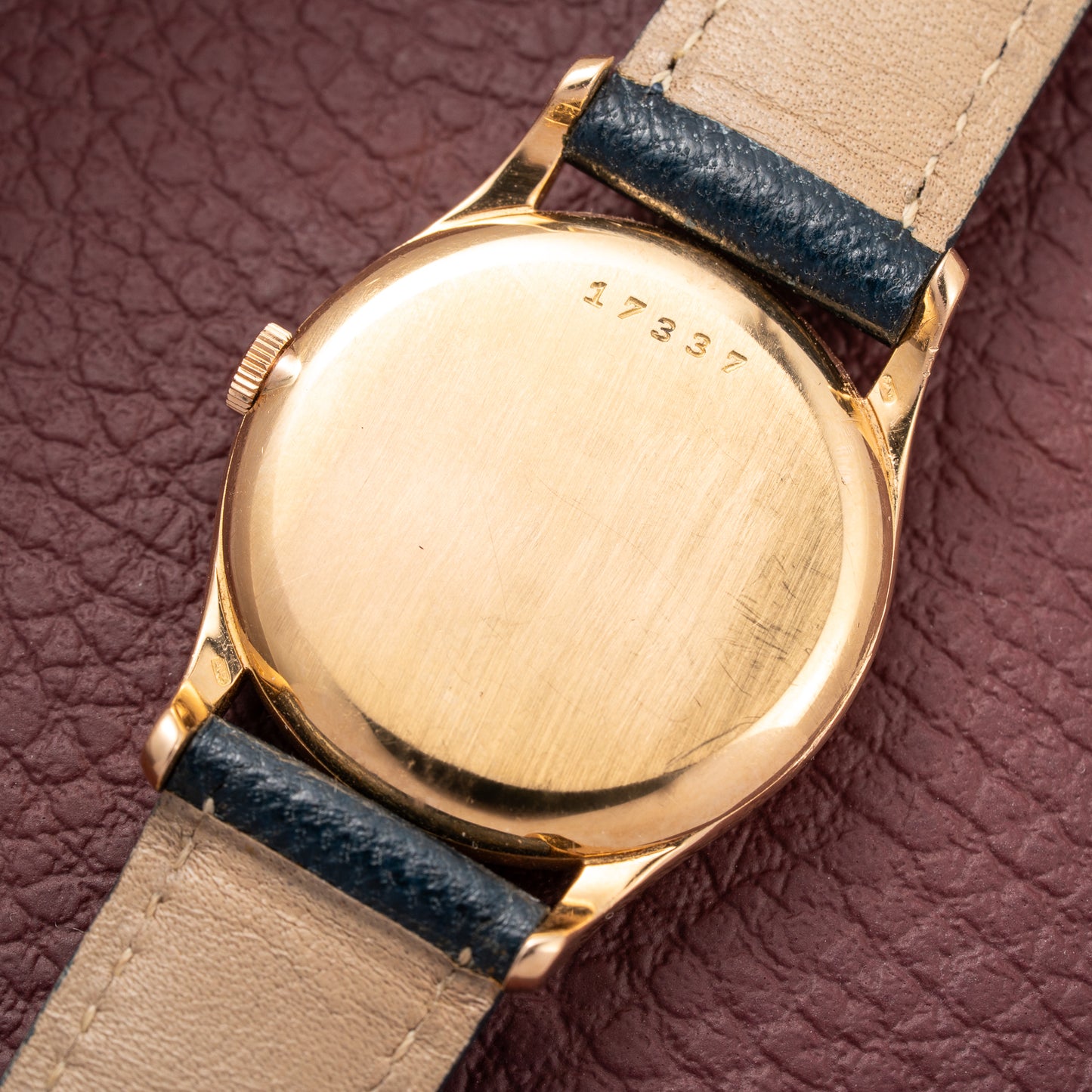 Audemars Piguet Dress Watch Elegant Lugs 18K Yellow Gold Cal K2001 from 1950s