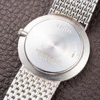 Audemars Piguet Pavé Factory Diamond & Blue Sapphires 18k White Gold Ref 14549BC Circa 1989
