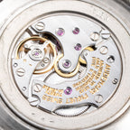 Audemars Piguet Pavé Factory Diamond & Blue Sapphires 18k White Gold Ref 14549BC Circa 1989