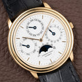 Audemars Piguet Quantieme Perpetual Calendar 18K Yellow Gold Ref 25657 from 1990S