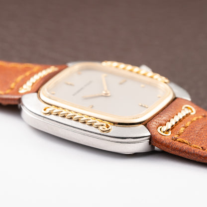 Audemars Piguet Cord'Or 'Rope' 18K Yellow Gold & Steel Quartz Ref 6050SA from 1980s