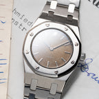 Audemars Piguet Royal Oak Lady Automatic Steel Brown Tropical Dial Ref 8638ST Box + Provenance
