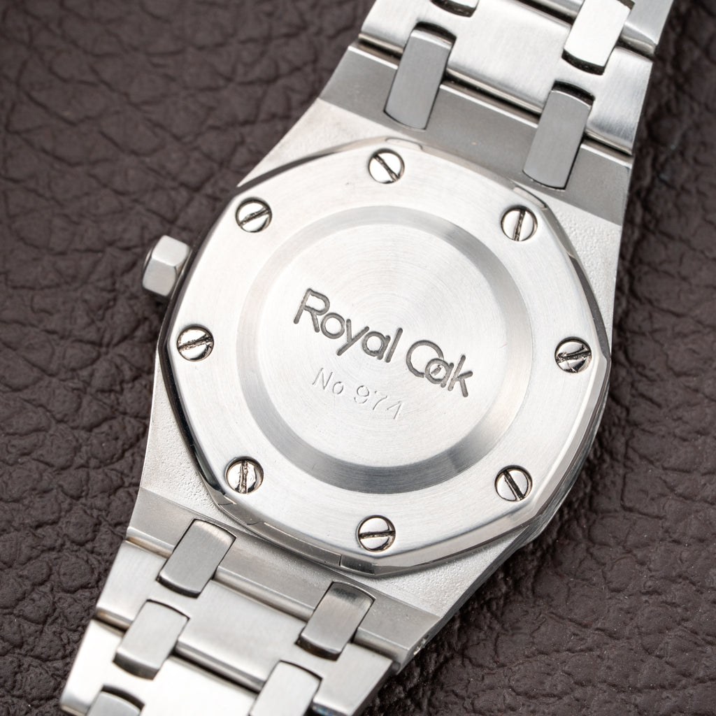 Audemars Piguet Royal Oak Lady Automatic Steel Brown Tropical Dial Ref 8638ST Box + Provenance