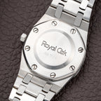 Audemars Piguet Royal Oak Lady Automatic Steel Brown Tropical Dial Ref 8638ST Box + Provenance