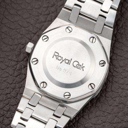 Audemars Piguet Royal Oak Lady Automatic Steel Brown Tropical Dial Ref 8638ST Box + Provenance