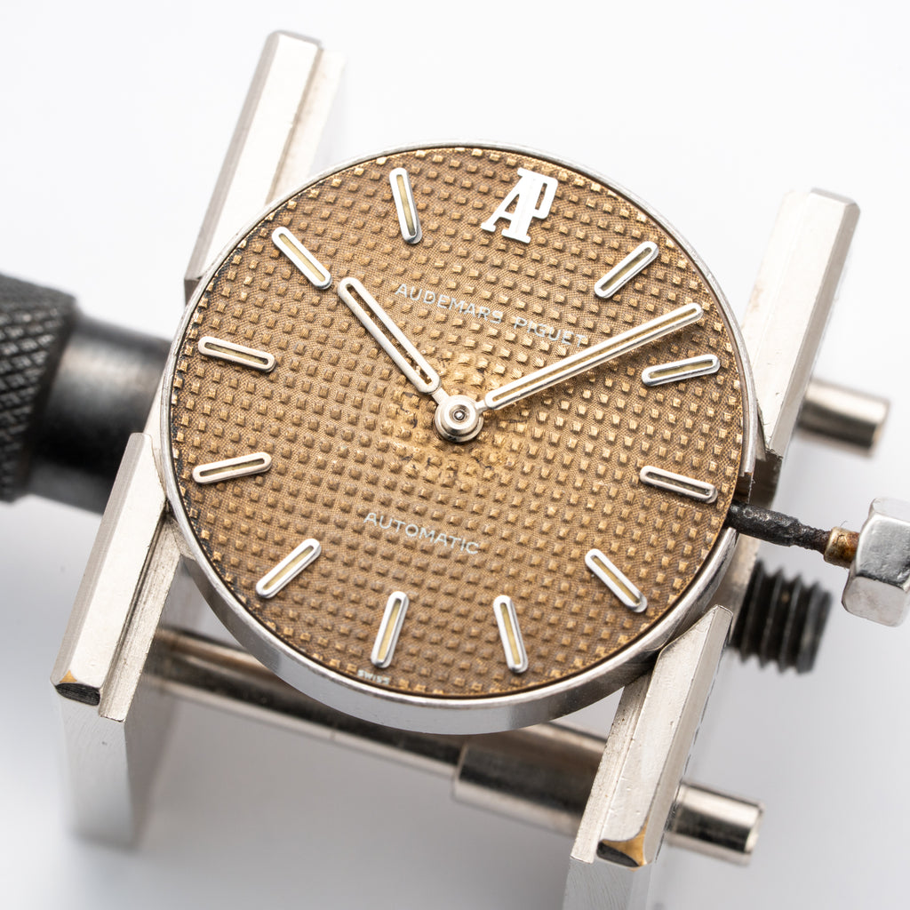 Audemars Piguet Royal Oak Lady Automatic Steel Brown Tropical Dial Ref 8638ST Box + Provenance