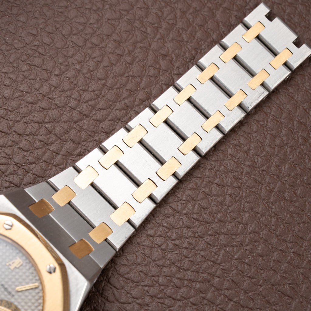 Audemars Piguet Royal Oak Day Date Moonphase Gold Steel Ref 25594SA from 1990s