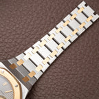 Audemars Piguet Royal Oak Day Date Moonphase Gold Steel Ref 25594SA from 1990s