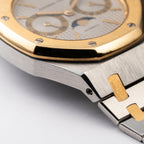 Audemars Piguet Royal Oak Day Date Moonphase Gold Steel Ref 25594SA from 1990s