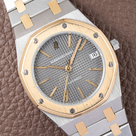 Audemars Piguet Royal Oak Co-Signed Fred Paris Gold Steel Automatic Ref. 4100SA from 1978