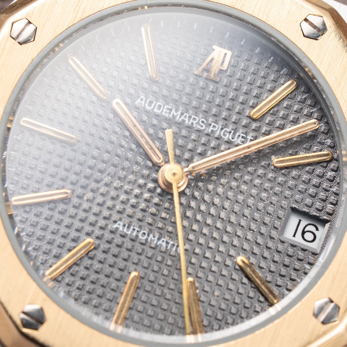 Audemars Piguet Royal Oak Co-Signed Fred Paris Gold Steel Automatic Ref. 4100SA from 1970s