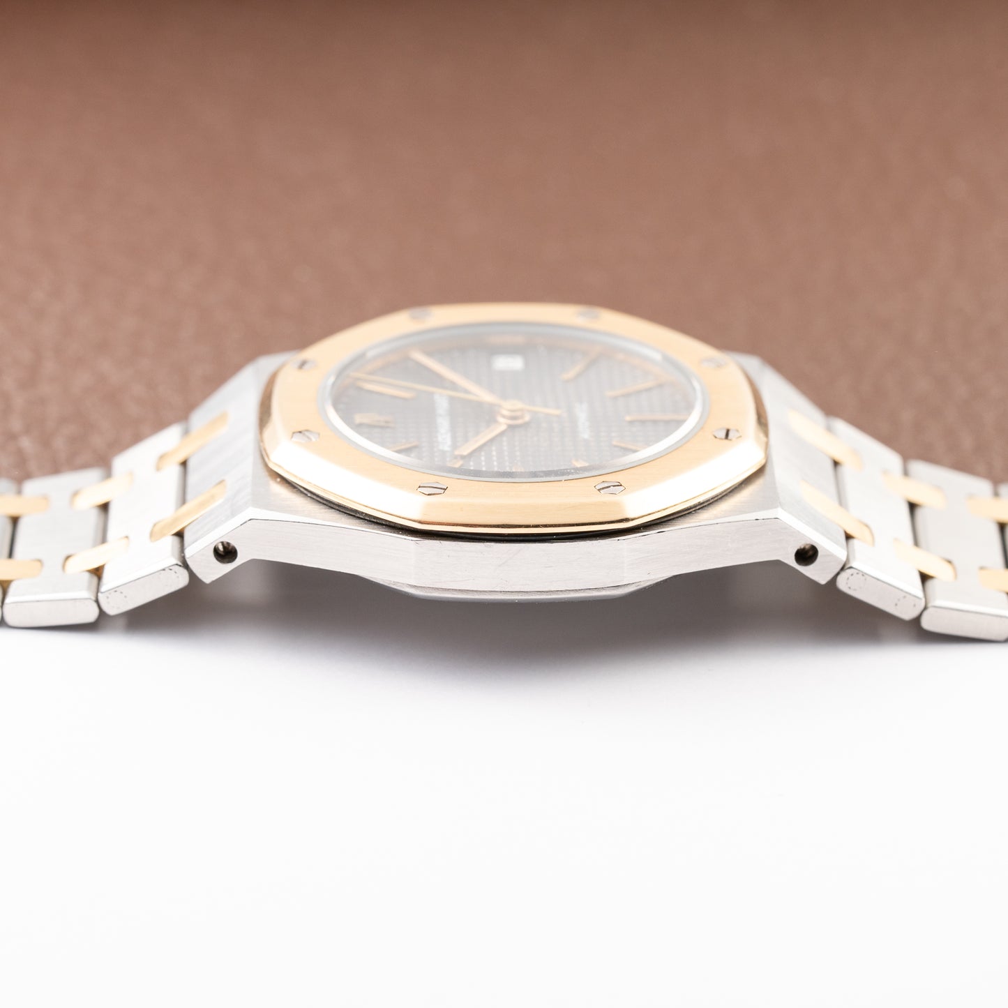 Audemars Piguet Royal Oak Co-Signed Fred Paris Gold Steel Automatic Ref. 4100SA from 1970s