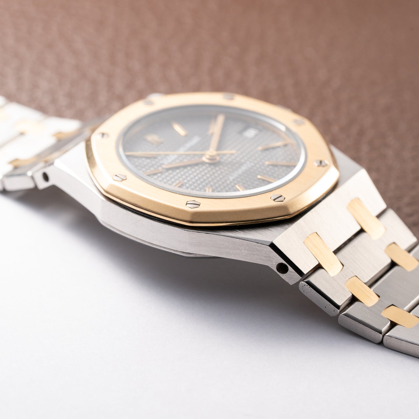 Audemars Piguet Royal Oak Co-Signed Fred Paris Gold Steel Automatic Ref. 4100SA from 1970s
