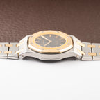 Audemars Piguet Royal Oak Lady Automatic Gold Steel Blue Tropical Dial Ref 8638SA