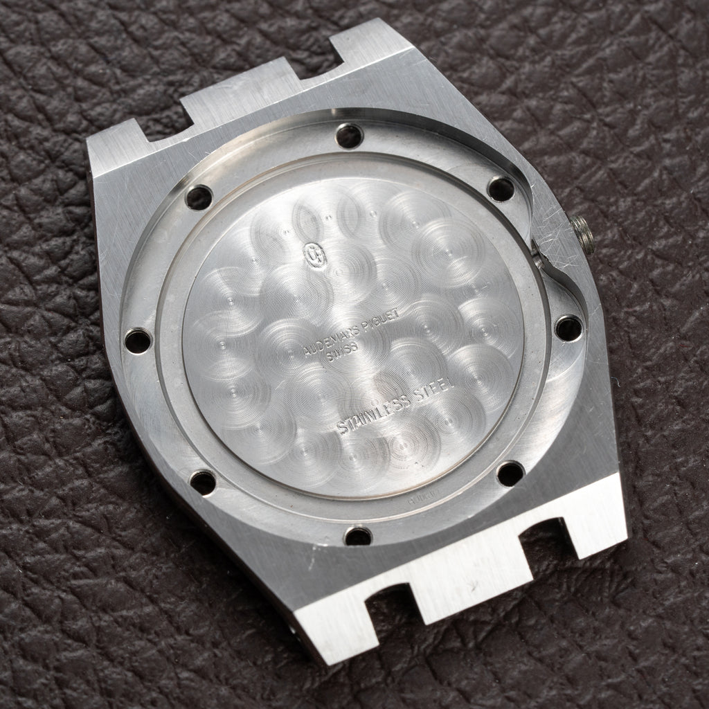 Audemars Piguet Royal Oak Ultra Thin Blue Petite Tapisserie Stainless Steel Unpolished Ref. 56175ST From Circa 1993