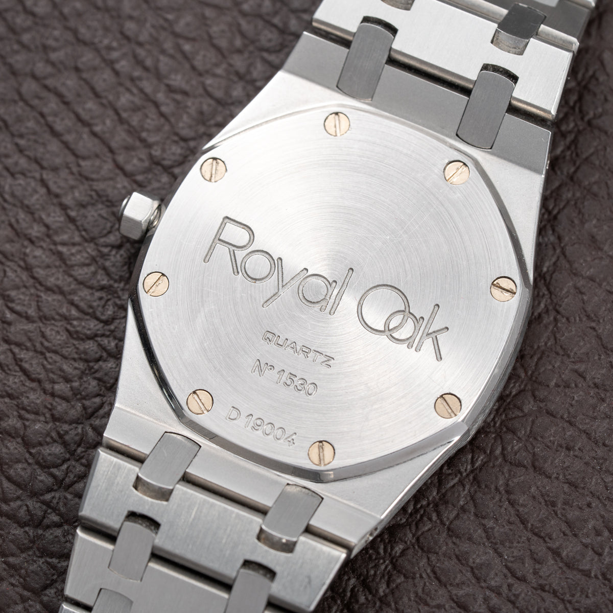 Audemars Piguet Royal Oak Ultra Thin Blue Petite Tapisserie Stainless Steel Unpolished Ref. 56175ST From Circa 1993