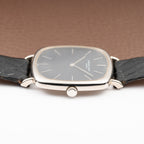 Audemars Piguet “TV Case” Oversize Dress Watch  18K White Gold Blue Dial Circa 1970s