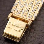 Audemars Piguet Tricolor Diamond Set 18K Gold Black Gilt Dial From 1950s