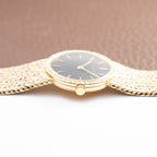 Audemars Piguet Tricolor Diamond Set 18K Gold Black Gilt Dial From 1950s