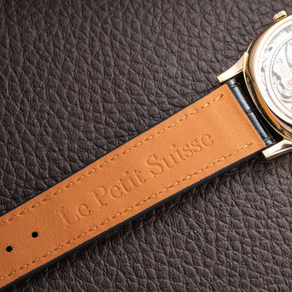 Audemars Piguet “Türler” Automatic 18k Yellow Gold Display Open Caseback from 1960s