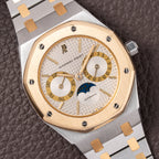 Audemars Piguet Royal Oak Day Date Moonphase Gold Steel Ref 25594SA from 1990s