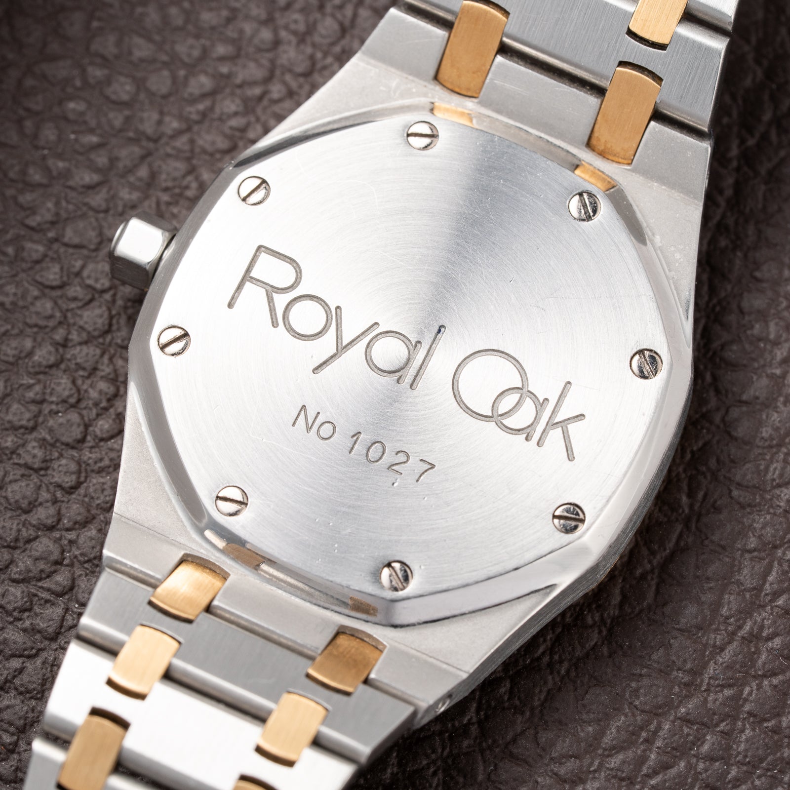 Audemars Piguet Royal Oak Day Date Moonphase Gold Steel Ref 25594SA from 1990s
