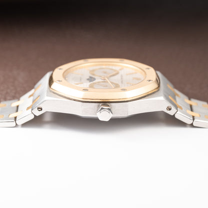 Audemars Piguet Royal Oak Day Date Moonphase Gold Steel Ref 25594SA from 1990s