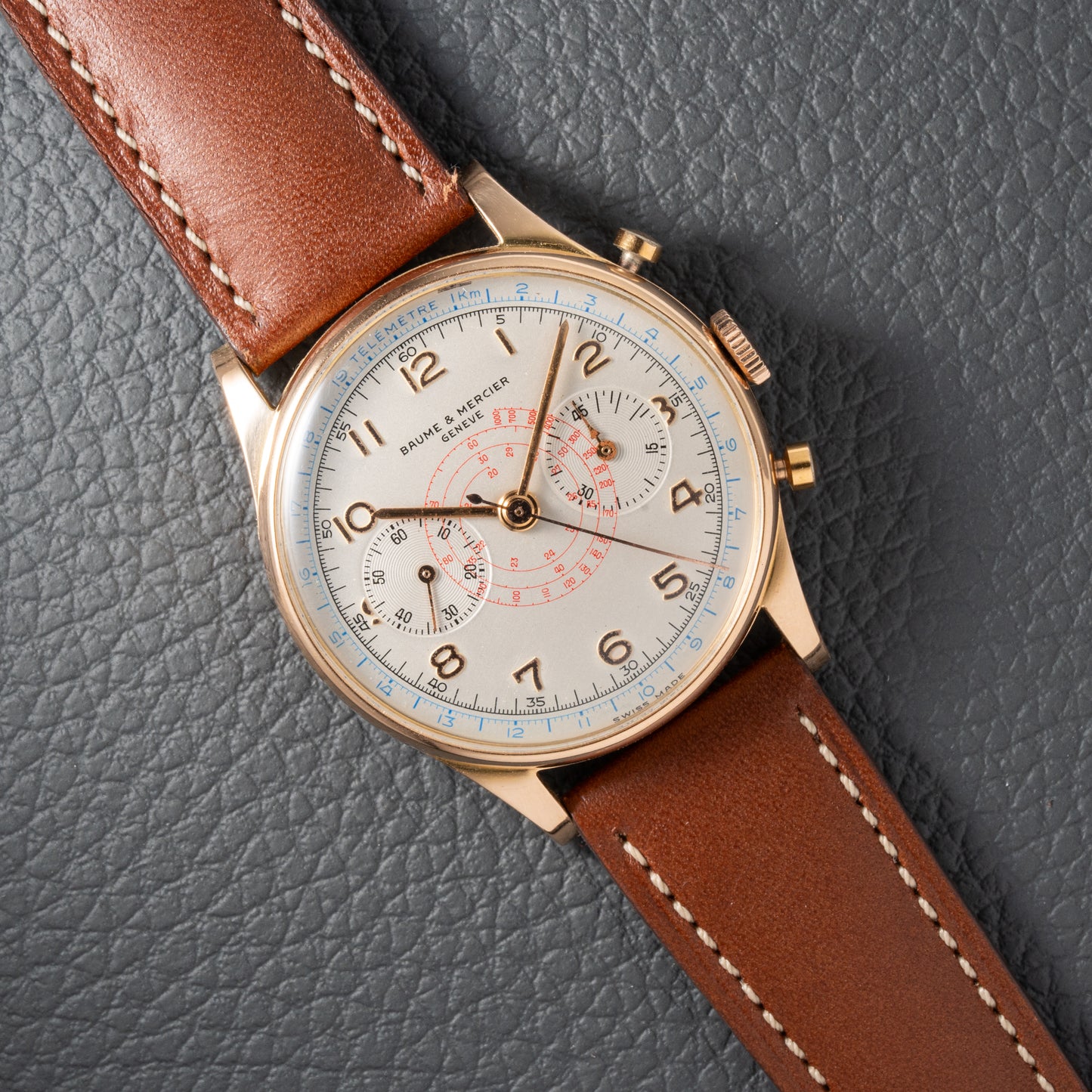 Baume & Mercier Chronograph Oversized Waterproof 18K