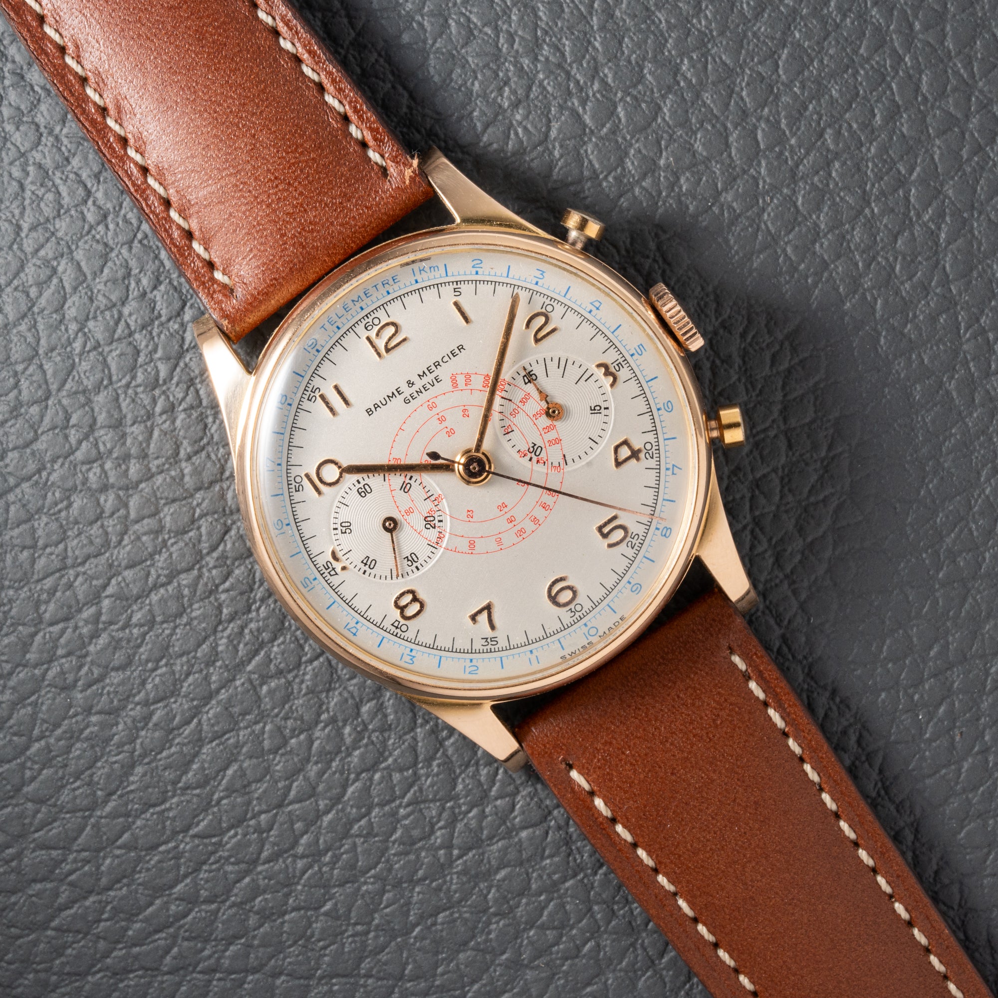 Baume & Mercier Chronograph Oversized Waterproof 18K