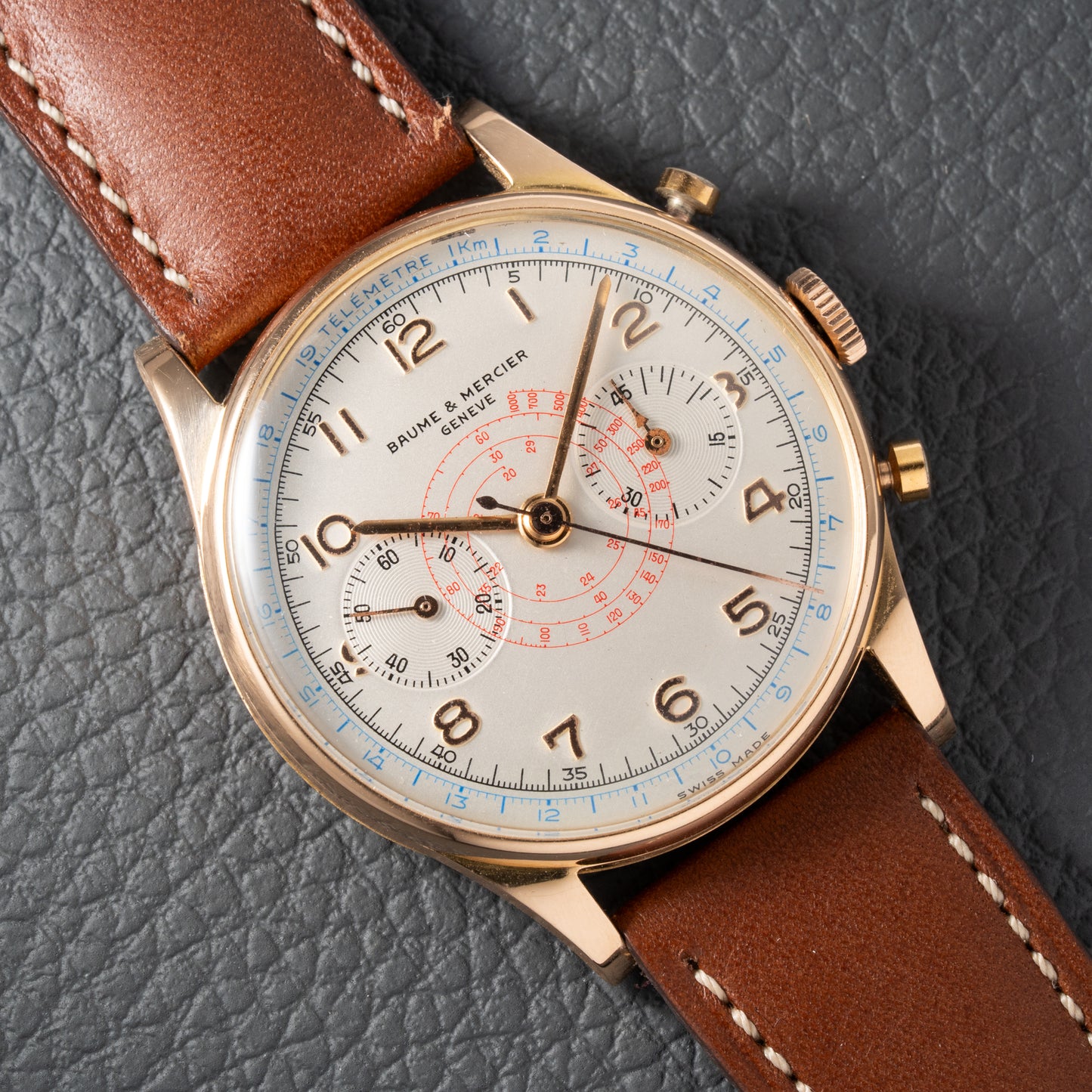 Baume & Mercier Chronograph Oversized Waterproof 18K