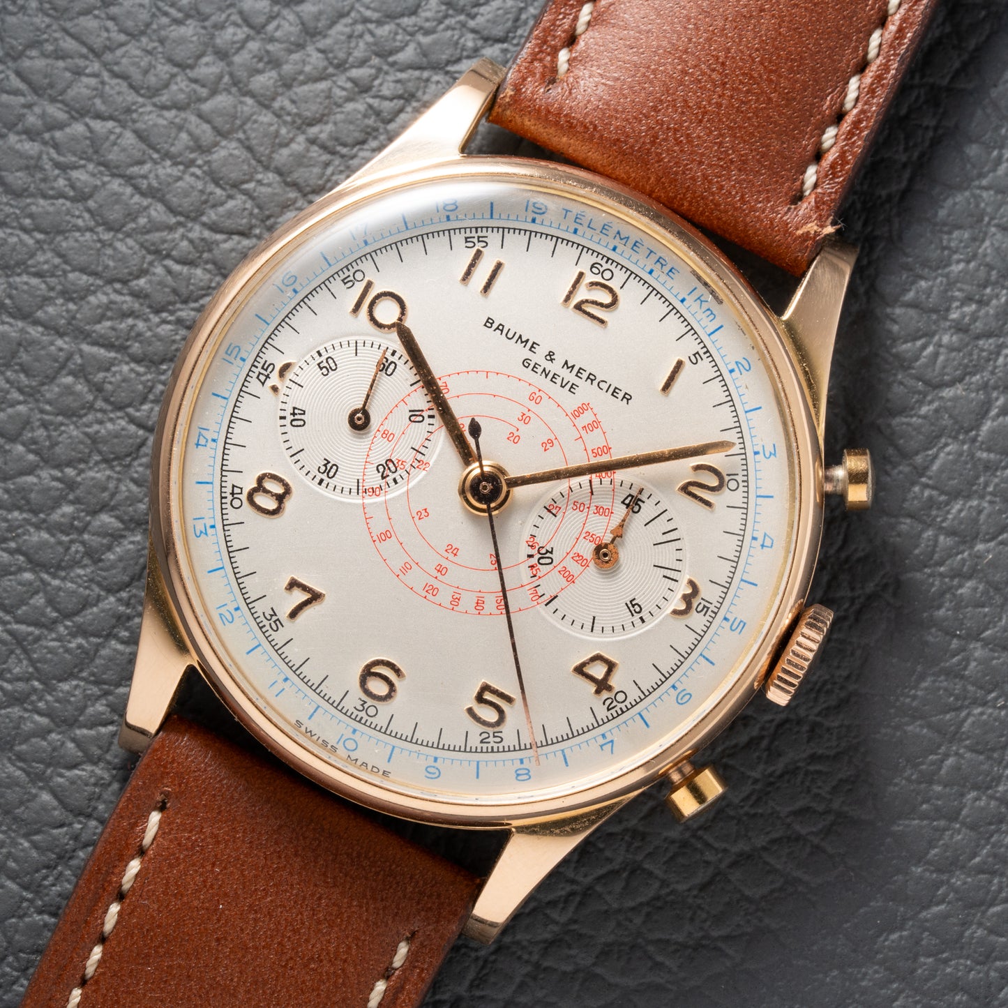 Baume & Mercier Chronograph Oversized Waterproof 18K
