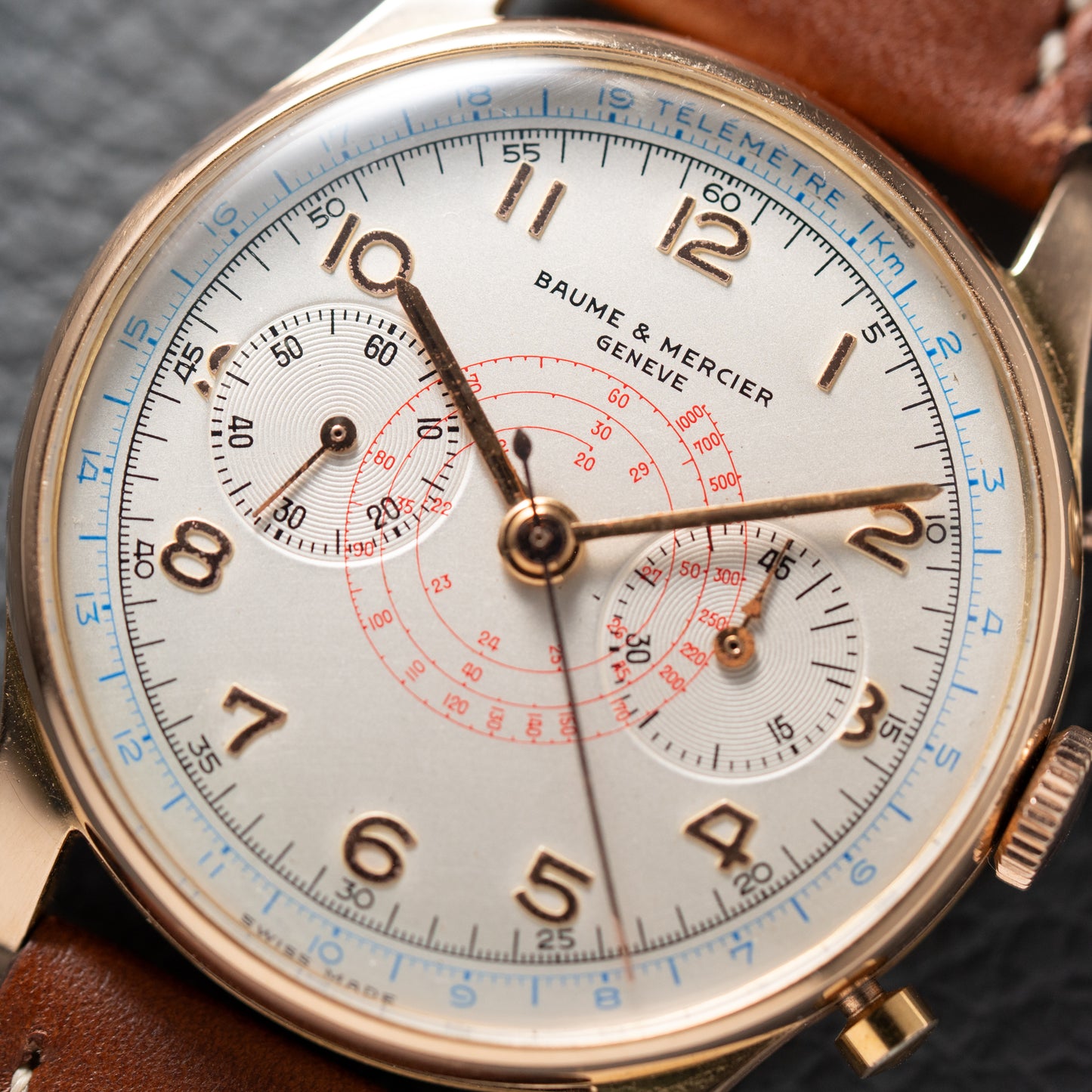 Baume & Mercier Chronograph Oversized Waterproof 18K