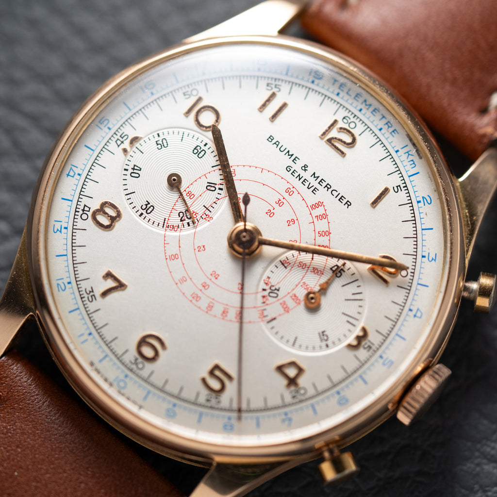 Baume & Mercier Chronograph Oversized Waterproof 18K
