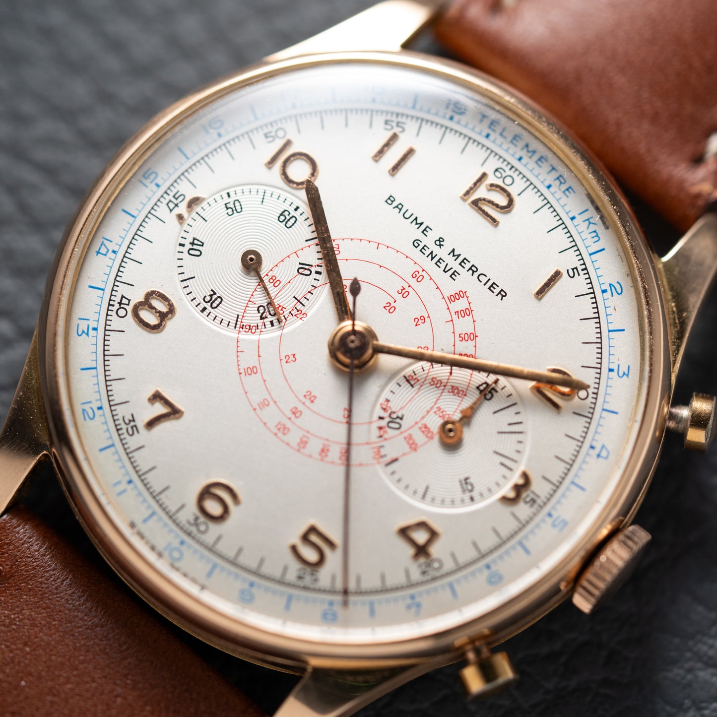 Baume & Mercier Chronograph Oversized Waterproof 18K