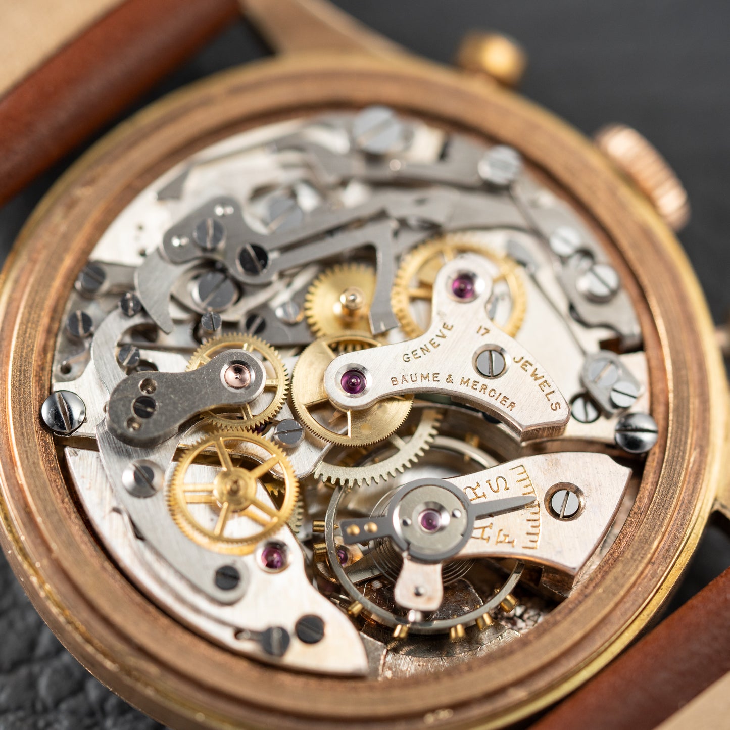 Baume & Mercier Chronograph Oversized Waterproof 18K