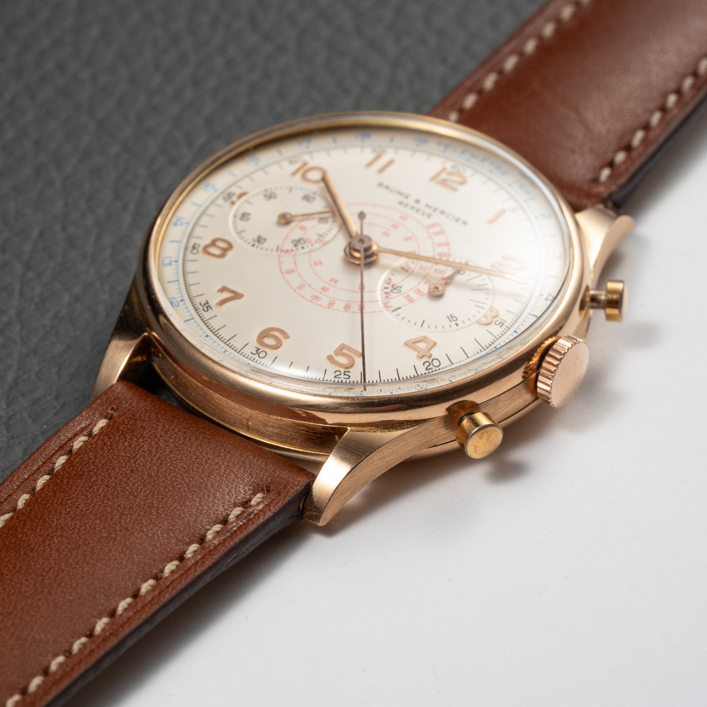 Baume & Mercier Chronograph Oversized Waterproof 18K